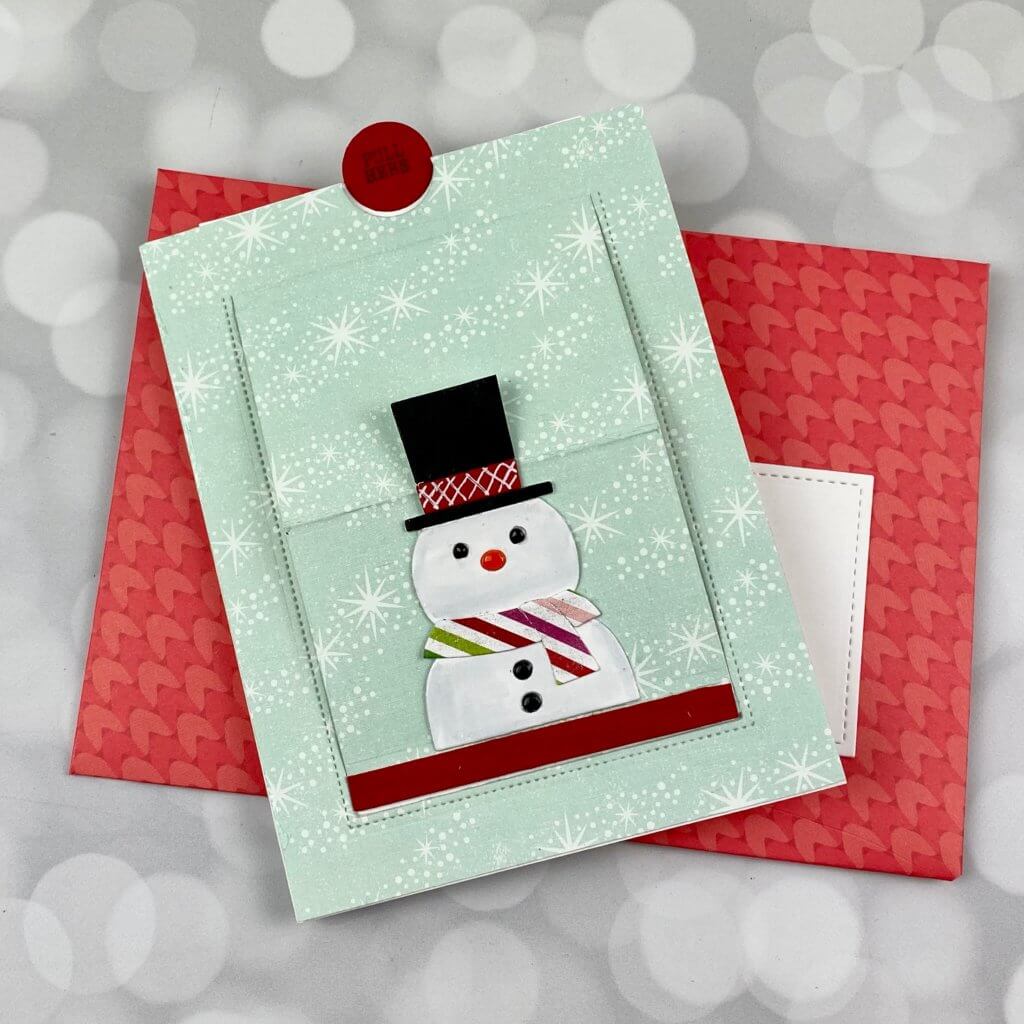 snowman on a card