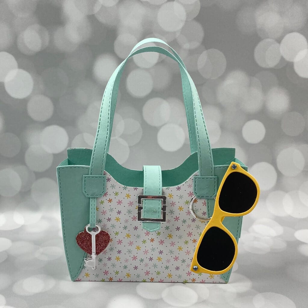 easter purse made from cardstock