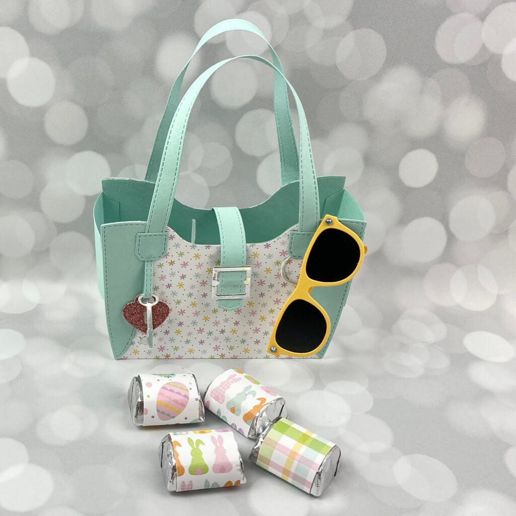 easter purse from cardstock