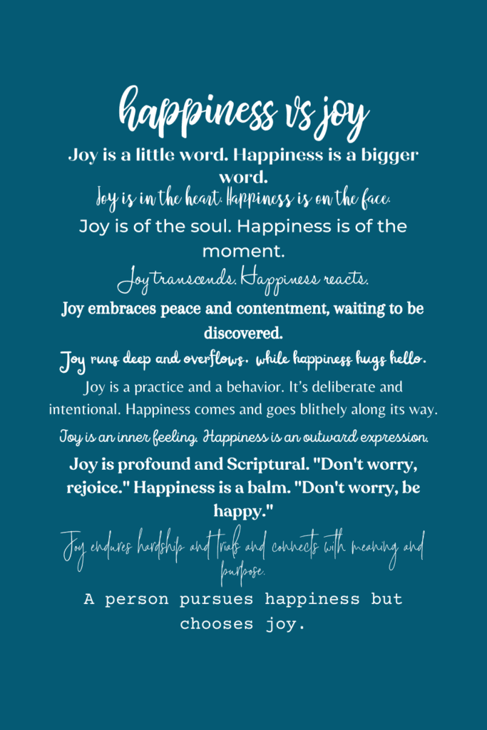 happiness vs joy quotes pin for pinterest | So, what is the difference between happiness and joy?