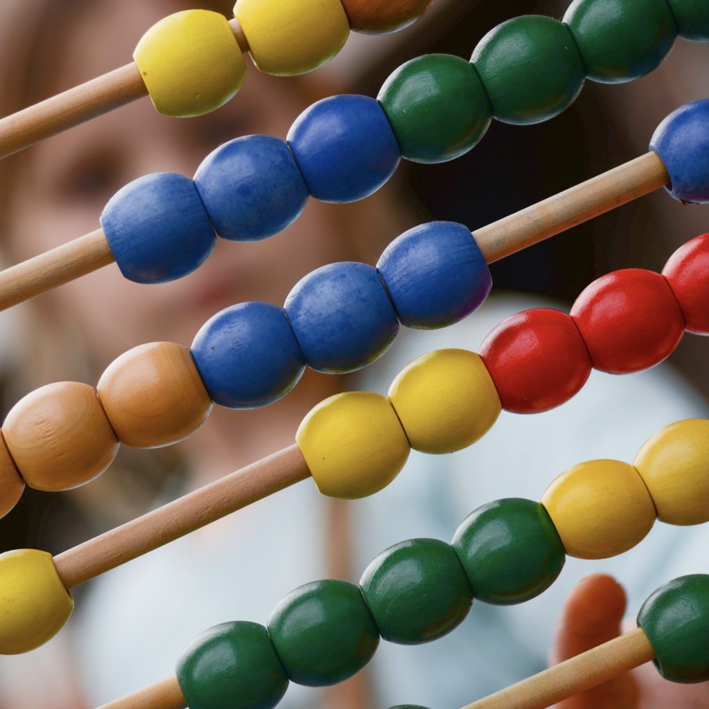 colorful abacus | the little things in life add up 1 | Positively Jane.